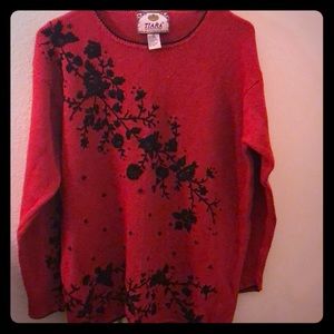 Vintage 80’s Red Christmas sweater